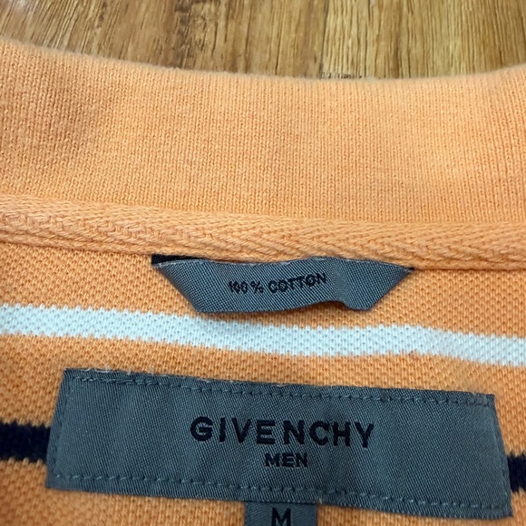 Givenchy Striped Polo Cotton Size M - Picture 6 of 14
